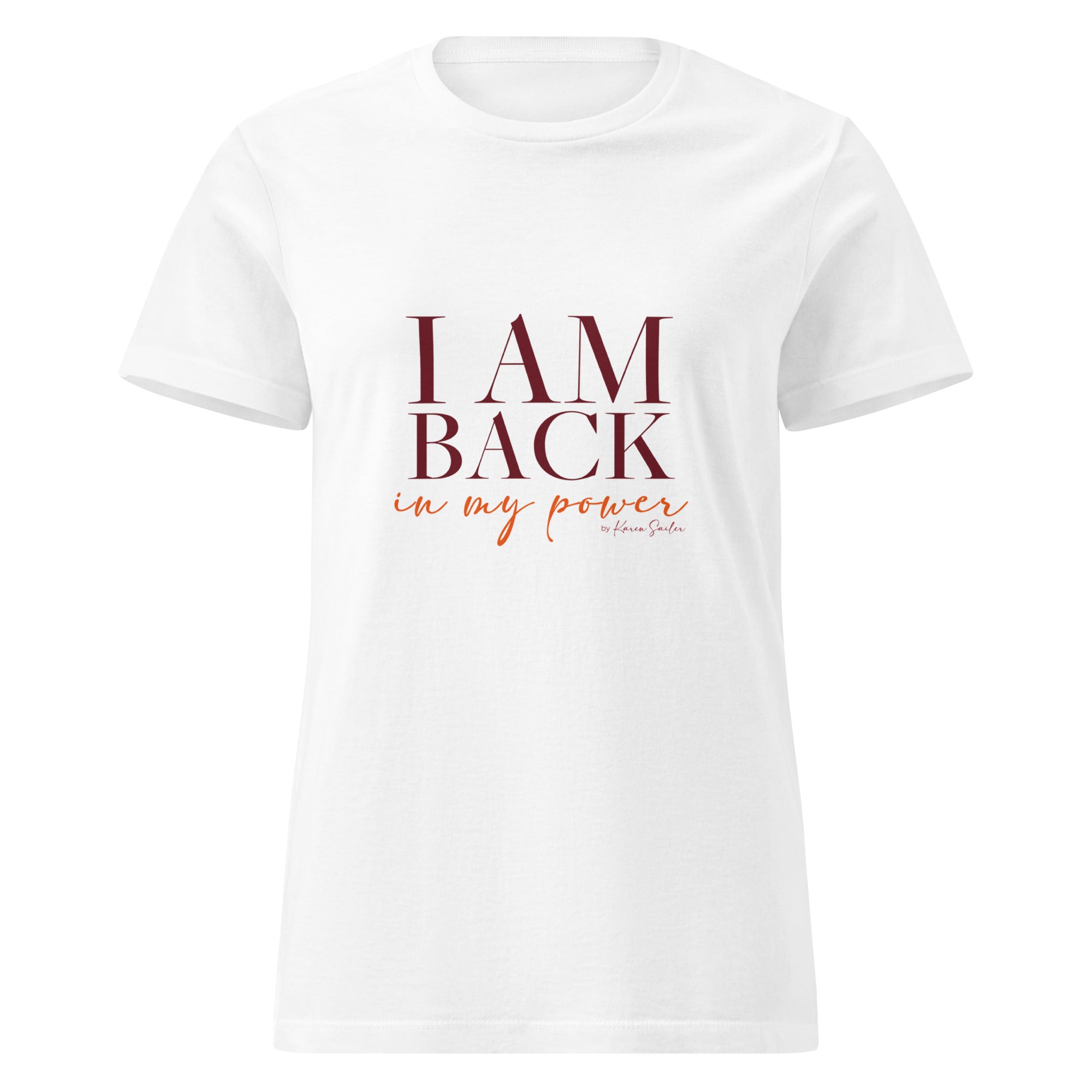 I AM BACK – T-Shirt für deine Rückkehr in die Kraft